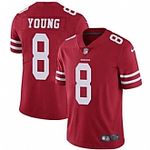 Nike San Francisco 49ers #8 Steve Young Red Team Color NFL Vapor Untouchable Limited Jersey,baseball caps,new era cap wholesale,wholesale hats